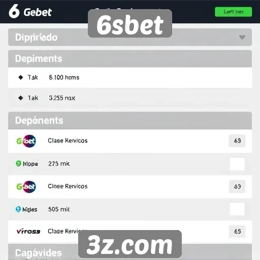 Opções de pagamento disponíveis no 6sbet